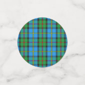 Confettis Clan MacLeod de Harris Célébration Tartan (Petit recto)