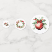Confettis Classic Christmas Festive Party table scatter (Derrière)