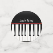Confettis clavier de piano musical (Petit recto)