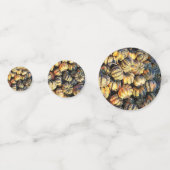 Confettis Cluster Citrouille de la bande (Derrière)