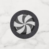 Confettis Cocktail d'Halloween violet et vert (Petit recto)