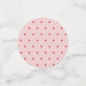 Confettis Coeur coloré de la Saint Valentin (Petit recto)