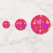 Confettis Coeur de papier décoratif 5 (Derrière)