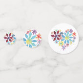 Confettis Coeur des fleurs (Derrière)
