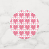 Confettis Coeurs roses (Petit recto)