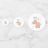Confettis Collection Cute Camel-Kawaii (Devant)