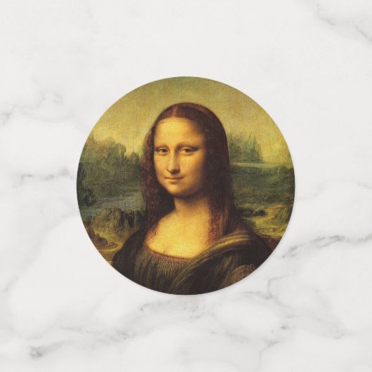 Confettis Collection Leonardo da Vinci Mona Lisa (Petit recto)