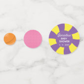 Confettis Coloré Sweet Fun Candy Baby shower à thème (Devant)
