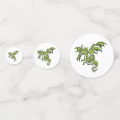 Confettis Conception de dragon volant (Devant)