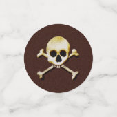 Confettis Conception Du Crâne Et Des Traverses (Petit recto)