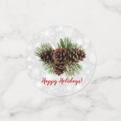 Confettis Cône de pin (Petit recto)