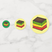 Confettis Cookies de Noël italiens Rainbow Seven Layer (Devant)