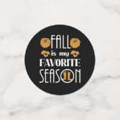 Confettis Cool Automne (Petit recto)
