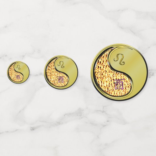 Confettis Coq Leo & Metal (Devant)