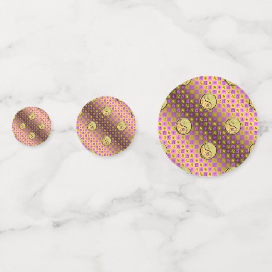 Confettis Coq Leo & Metal (Derrière)