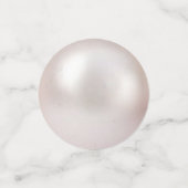 Confettis Coques d'huîtres de mer, étoiles & perles sur tabl (Petit recto)