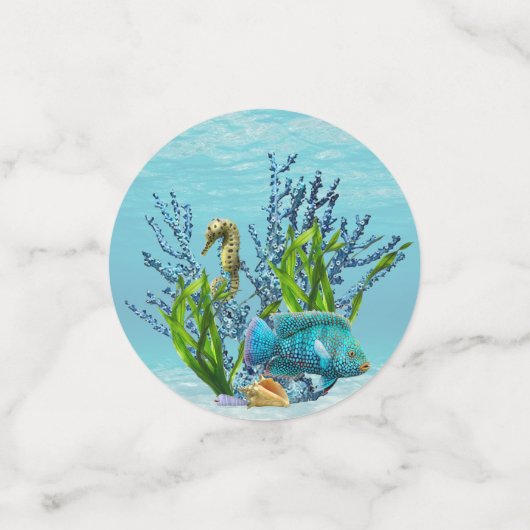 Confettis Corail Reef (Petit recto)