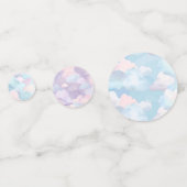 Confettis Coton Candy Pastel Nuages (Derrière)