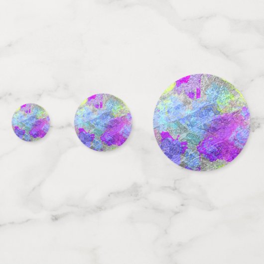 Confettis Couleurs Abstraites 2 (Derrière)