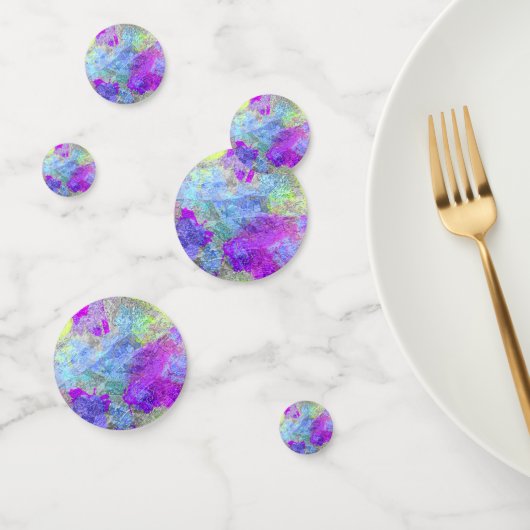 Confettis Couleurs Abstraites 2 (Groupe)