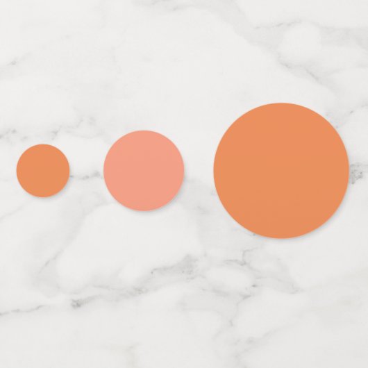 Confettis Couleurs modernes Mariage Collage (Derrière)