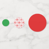 Confettis Couleurs vintages et Santa Claus (Derrière)