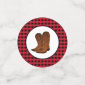 Confettis Cowboy (Petit recto)
