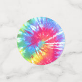 Confettis Cravate arc-en-ciel (Petit recto)