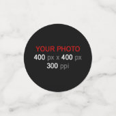 Confettis Création personnelle (Petit recto)