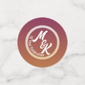 Confettis Créer une fête personnalisée (Petit recto)