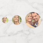 Confettis Créez votre propre photo (Derrière)