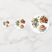 Confettis Crème glacée et chicules Baby shower de craquelure (Devant)