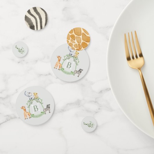 Confettis Crest Safari (Groupe)