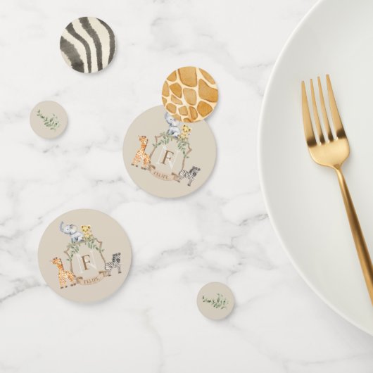 Confettis Crest Safari (Groupe)