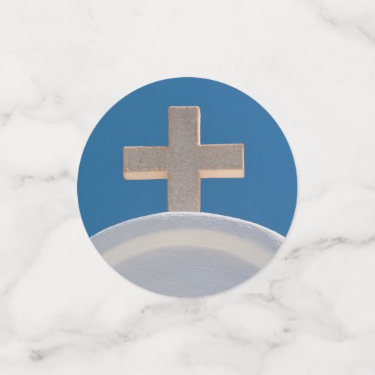 Confettis Croix grecque (Petit recto)