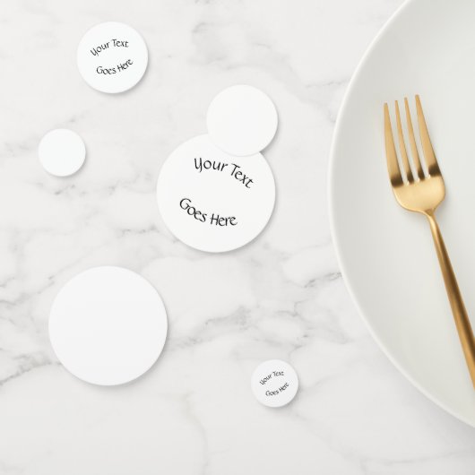 Confettis Customise-Le ! (Groupe)