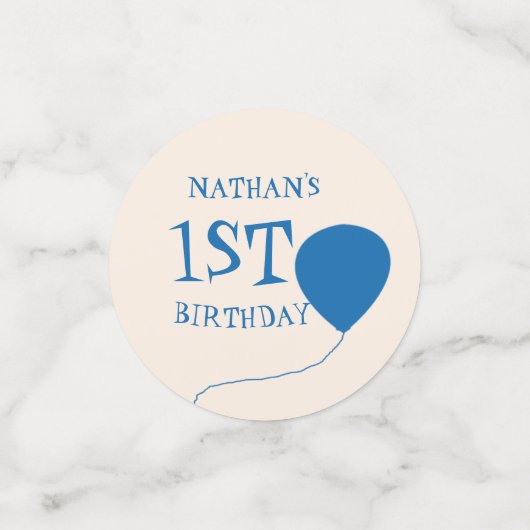 Confettis Cute Blue Green Dinosaur table de fête d'anniversa (Petit recto)