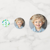 Confettis Cute Frog Theme Boy's Birthday Party (Derrière)