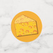 Confettis Cute Fromage Wedge Enfants 1er anniversaire fête (Petit recto)