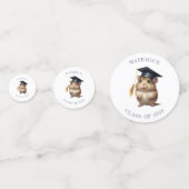 Confettis Cute Hamster Kindergarten Graduation Photo (Devant)