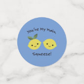 Confettis Cute Kawaii Lemons (Petit recto)