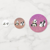 Confettis Cute pandas (Derrière)