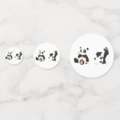 Confettis Cute pandas (Derrière)