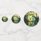 Confettis Cute Tortoise Jungle Welcome Box Turtle Caractère (Derrière)
