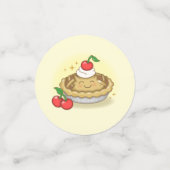 Confettis Cutie Pie Anniversaire Fête Enfants Cherry (Petit recto)