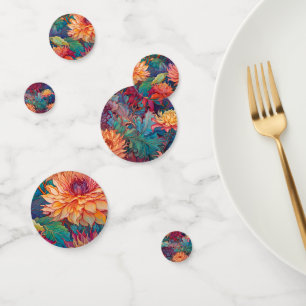 Confettis Dahlia Tapisserie florale