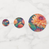 Confettis Dahlia Tapisserie florale (Derrière)