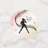 Confettis Danse Jazz Musique pêche (Petit recto)