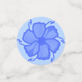 Confettis de fête FTF en bleu (Petit recto)