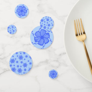Confettis de fête FTF en bleu